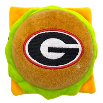 Georgia Bulldogs- Plush Hamburger Toy
